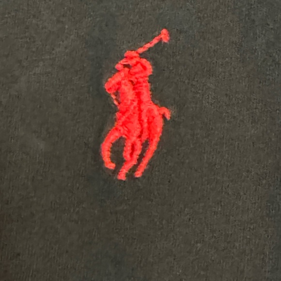 Women’s Ralph Lauren Black Polo T-Shirt SZ Large - Picture 2 of 6